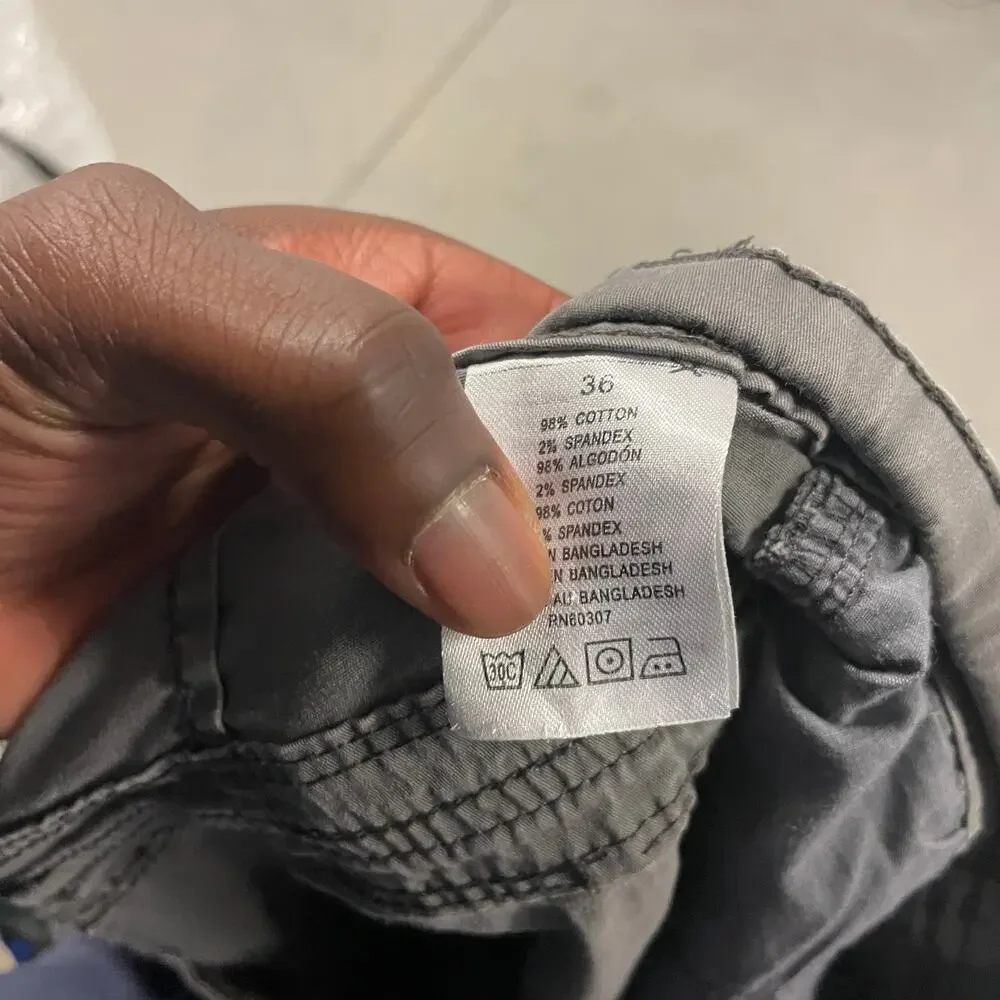 Y2K faded unionbay cargo shorts 36